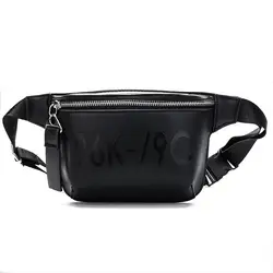 Женская дизайнерская поясная сумка модная поясная сумка из искусственной кожи черная поясная сумка женская Мобильная сумка-мессенджер
