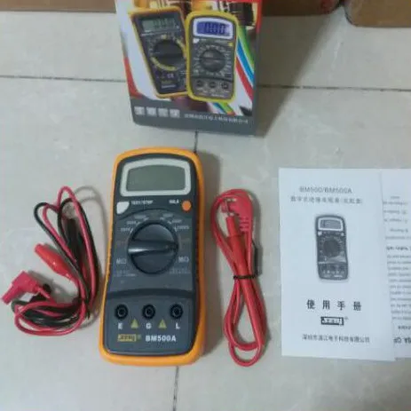 

BM500A Digital Insulation Resistance Test Meter Digital Multimeter Megger Test Meter