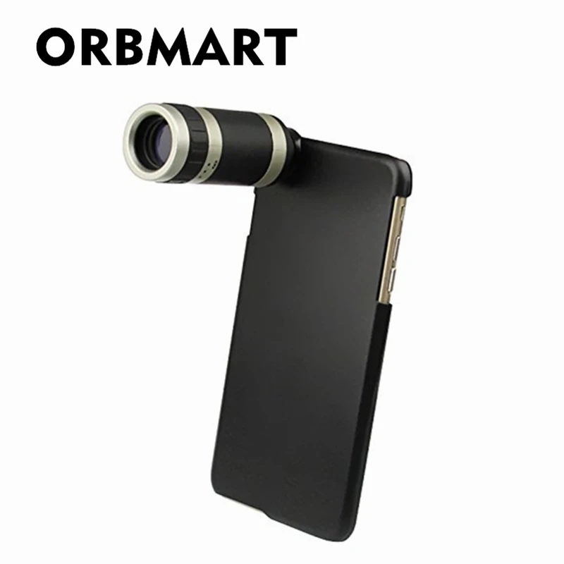 ORBMART 8X оптический зум объектив телескопа с задней крышкой чехол для iPhone 6 6s Plus 5,5 дюймов