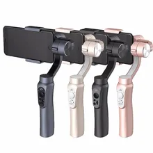 Zhiyun гладкой-Q гладкой Q Ручные стабилизаторы стабилизатор для смартфона для iphone 8 8 s плюс S7 S6 Беспроводной Управление вертикальный Стрельба