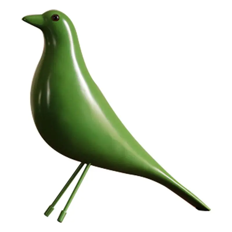 

Resin Craft Bird Figurine Statue Office Ornaments Sculpture Home Decoration Accessories Bird Sculpture