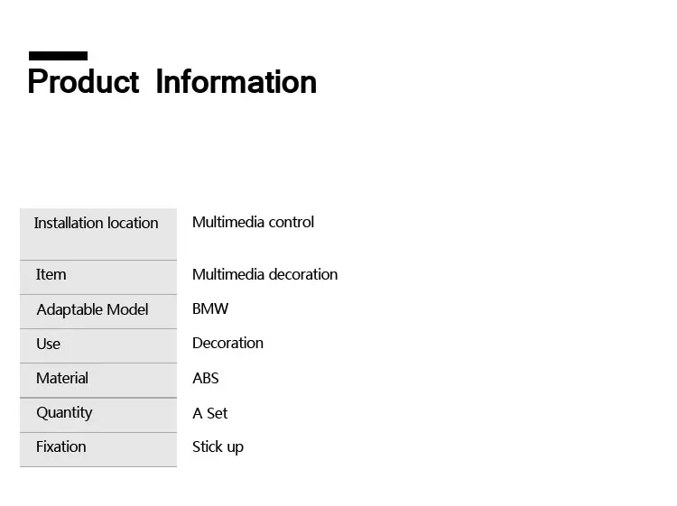 Мультимедийных кнопок крышка Стикеры для BMW F30 F10 F20 F25 F07 X1 X3 X5 X6 3 серии интерьер автомобиля мультимедиа рамка-накладка украшения