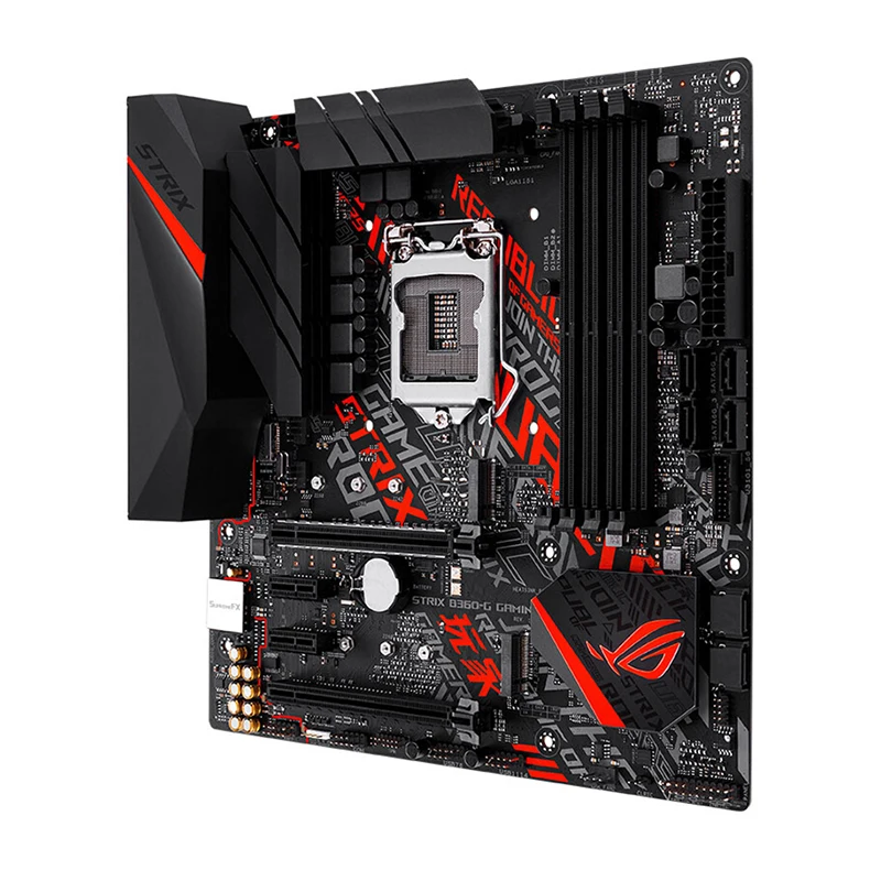 Asus ROG STRIX B360-G игровая настольная Материнская плата Intel B360 чипсет Socket LGA 1151 8th GenCore i7/i5/i3/Pentium/Celeron