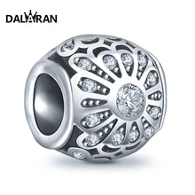 DALARAN 925 пробы Серебряный Бисер Очарование популярный бутик дикий европейский браслет из бисера ожерелье ювелирные изделия аксессуары