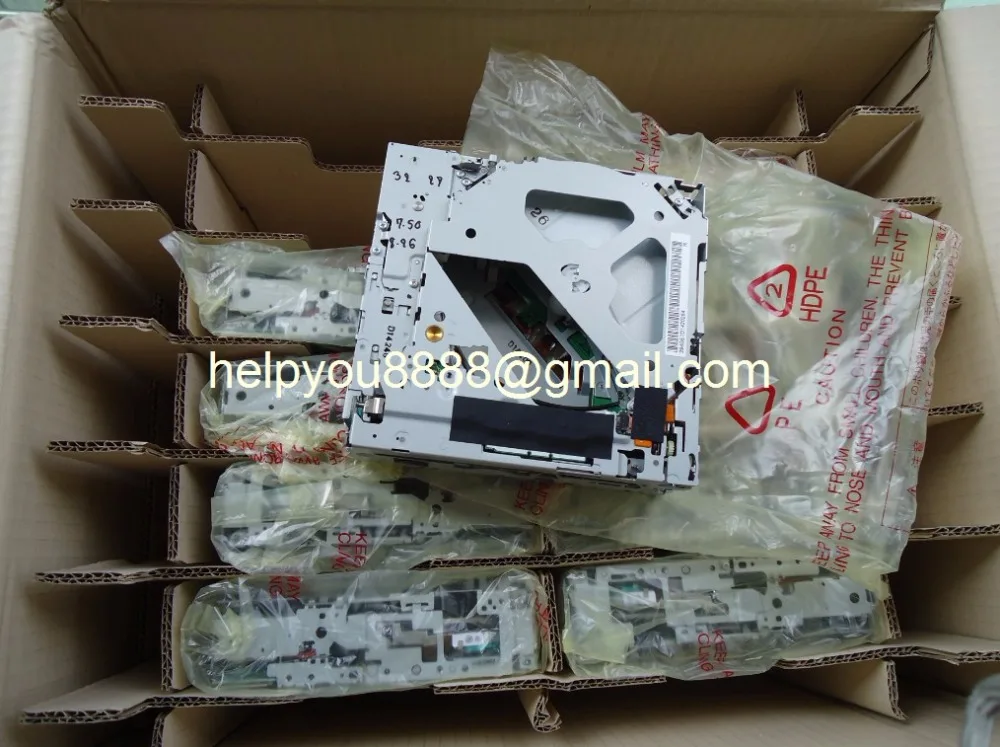Discount 100%new Matsushita 6 CD/DVD changer mechanism 19Pin connector for Mercedes COMAND APS NTG3 Backer Harma W221 W204Navigation GPS 1