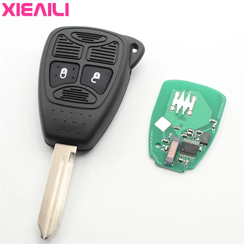 XIEAILI OEM 2 кнопочный дистанционный ключ для Jeep Wrangler 315 МГц с 46 электронным чипом без