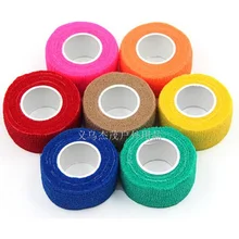 Открытый медицинский бандаж аптечка водонепроницаемый клей эластичный бинт самоклеющиеся дышащие ленты красочные ПЭТ повязки