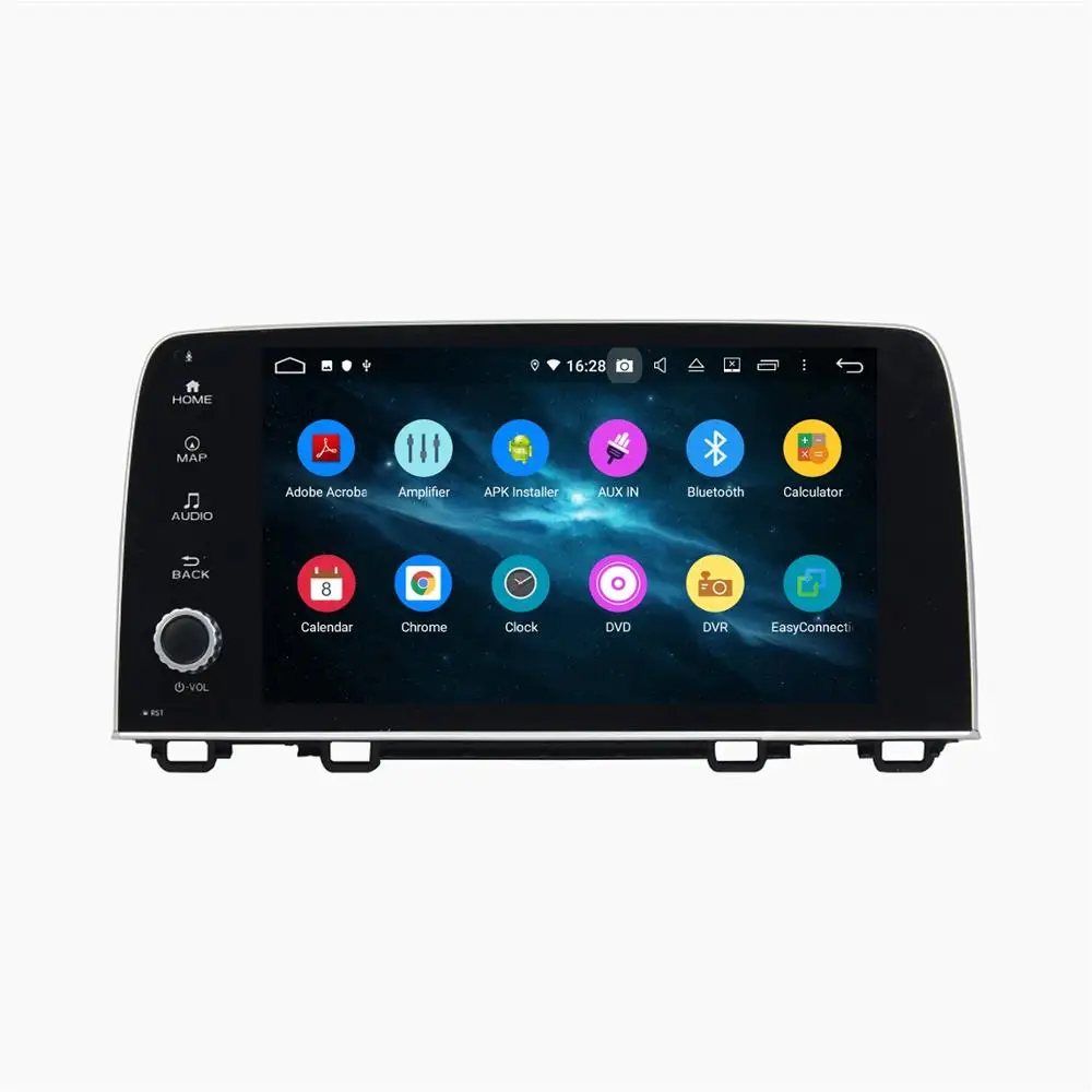 Sale Android 9.0 Octa Core 9" Car Radio GPS Multimedia Head Unit for Honda CRV CR-V 2017 4GB RAM Bluetooth 4.2 WIFI Mirror-link USB 2
