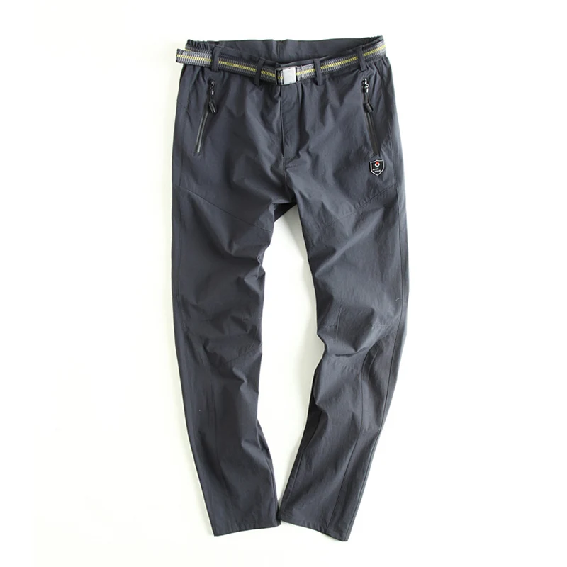 2019 al aire libre rápido secado Pantalones de los hombres de primavera transpirable estiramiento Pantalones deportivos pantalones de senderismo Camping ciclismo Pantalones deportivos pantalones de ocio