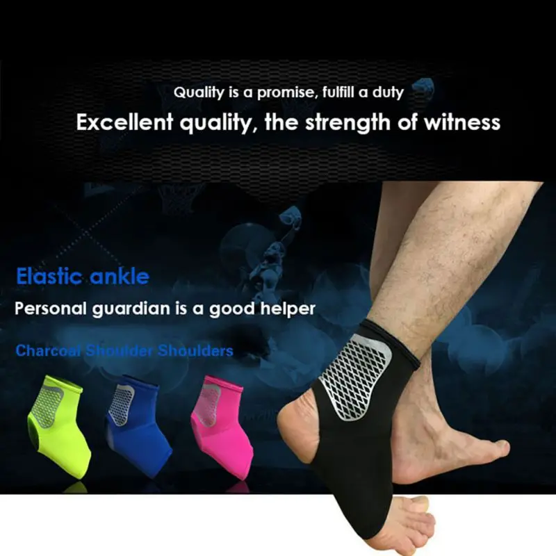 1 шт. эластичное защитное оборудование защита щиколотки спортивные беговые шаровые суппорт для лодыжки повязка на ногу высокий