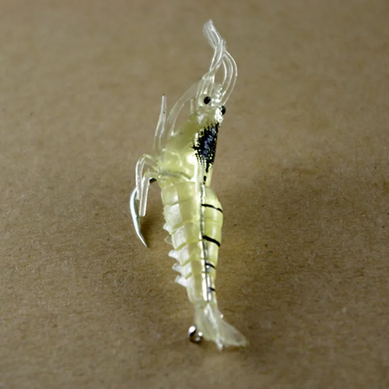 

10pcs Shrimp Soft Wobblers Pike Fishing Lures Artificial Laser Minnow PVC Hard Bait Crankbait Fake Fish Fishing Accessories M25