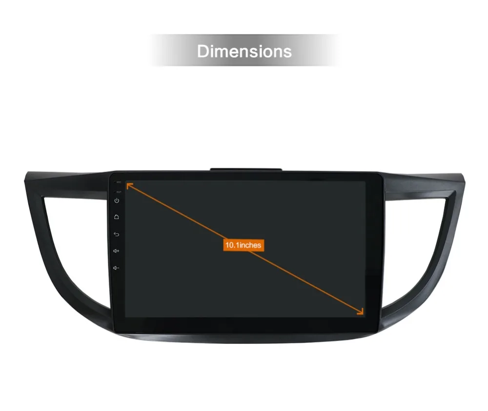 Flash Deal For Honda CR-V Android 7.1 car multimedia player 2012 car CVR radio audio player 2 din GPS Navigation with built-in map canbus 3