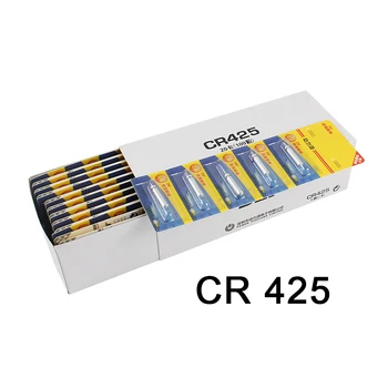 

Wholesale 100 PCS/lot Luminous cr425 Lithium Battery for electronic Fishing Float 3V Night FishingTools x049