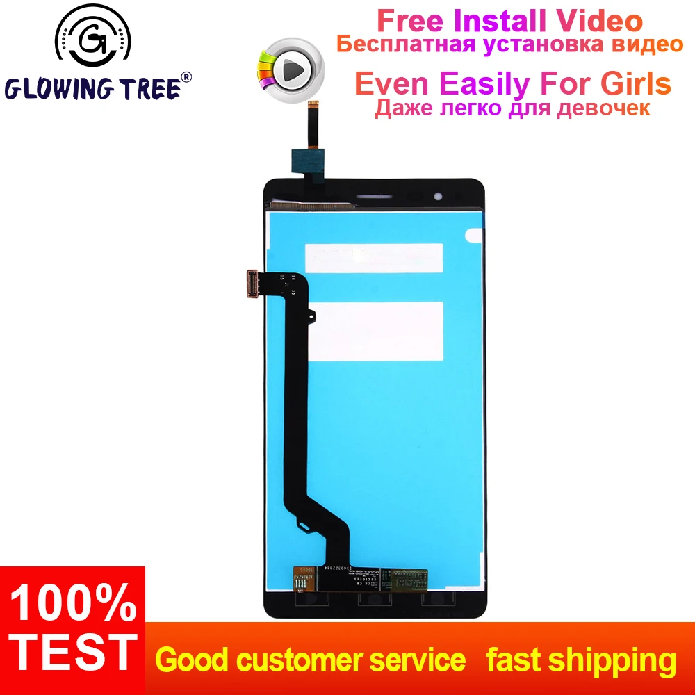 

For Lenovo K5 Note A7020 A7020a48 K52t38 k52e78 LCD Display Module Monitor+Touch Screen Digitizer Sensor Assembly