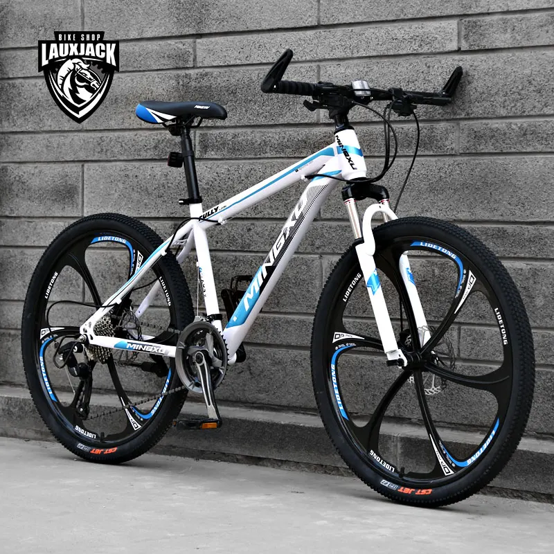 New Brand Mountain Bike Carbon Steel Frame 24/26 inch Wheel 27 Speed Dual Disc Brake Bicycle Outdoor Sports MTB Bicicleta New Brand Mountain Bike Carbon Steel Frame 24/26 inch Wheel 27 Speed Dual Disc Brake Bicycle Outdoor Sports MTB Bicicleta