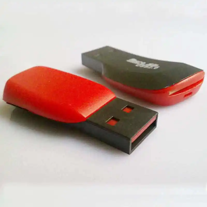 Практичная Мода Горячие свистки и amp USB кард-ридер для Micro SD 2 GB до 64G SPCA черный красный