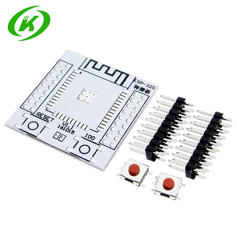 10 шт. ESP32 ESP32S пинборд Конвертор модуль ESP-32 плата адаптера Поддержка для ESP-32S