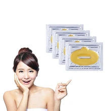 DISAAR 1 сумка золота коллагеновая маска для губ для женщин и мужчин