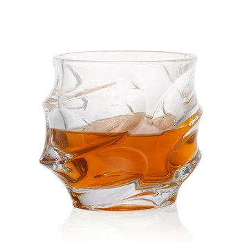 1Pcs 350ML Big Capacity Crystal Glass Whiskey Cup For Drinking