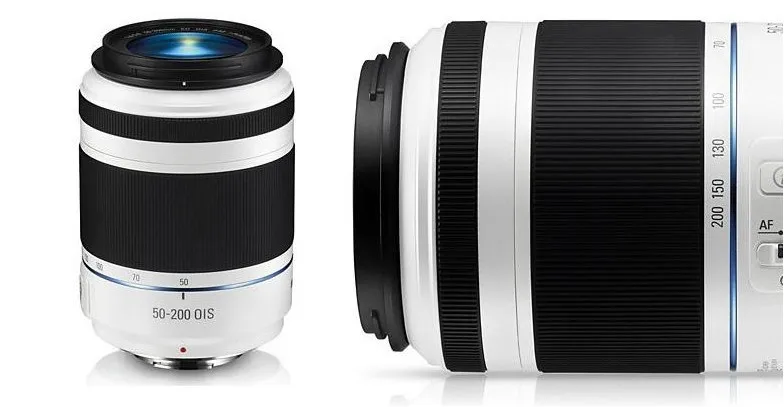 Черный/белый! NX 50-200 мм III f/4-5,6 ED OIS телеобъектив для samsung NX1000 NX1100 NX2000 NX3000 NX200 NX210 NX300m NX3300 NX1