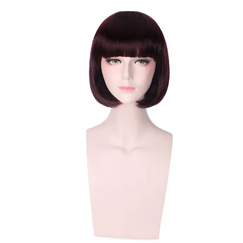 Coshome Bungo Stray Dogs Atsushi Nakajima Dazai Osamu Cosplay Costume Wigs Men Women Short Peluca (12)