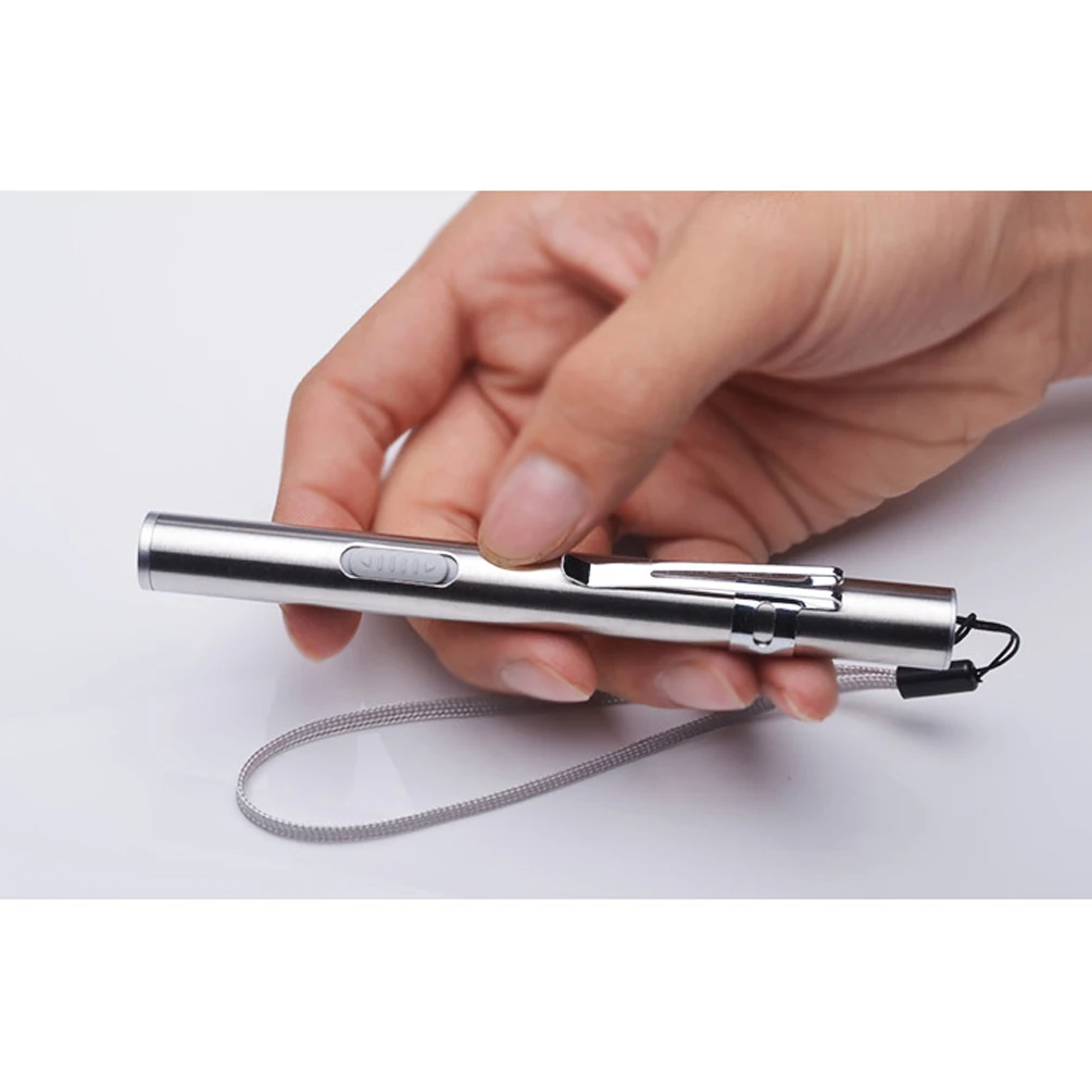 Светодиодный перезаряжаемый USB фонарик с металлическим зажимом|mini led torch|led torchled