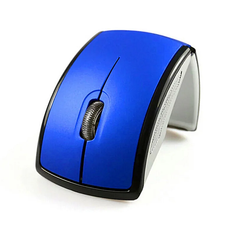 cool gaming mouse NEW 2.4G Wireless Mouse Foldable USB Receiver Folding Optical Mouse/Mice Wireless Computer For PC Laptop Win7/8/10/XP/Vista wired computer mouse