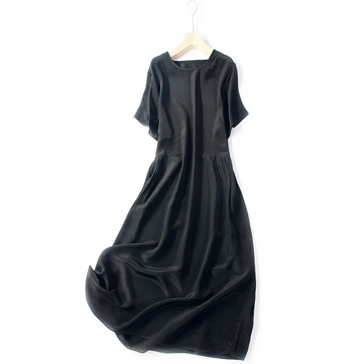 

A new black mulberry silk dress for spring/summer 2019