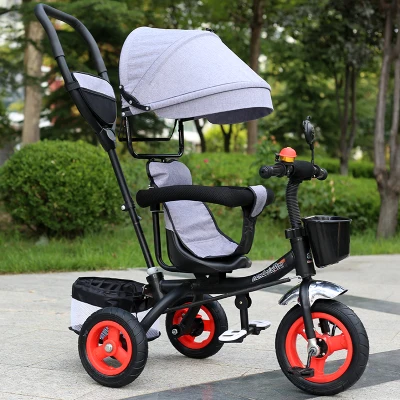 

Baby Tricycle Bike Children Bicycle Stroller Trolley Three 3 Wheel Baby Carriage Child Pram Buggy Pushchair 6M~5Y