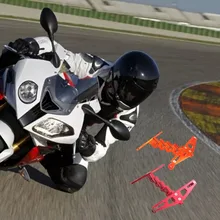 Аксессуары для мотоциклов Серебряная стальная рамка номерного знака поворотник номерного знака мотоцикл модифицированный фиксированный кронштейн расширения