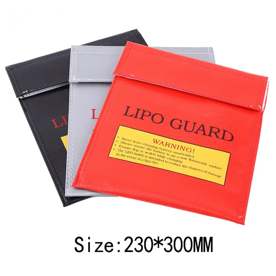 230*300MM Explosion proof RC Lipo Battery Safe Bag Pouch LiPo Guard