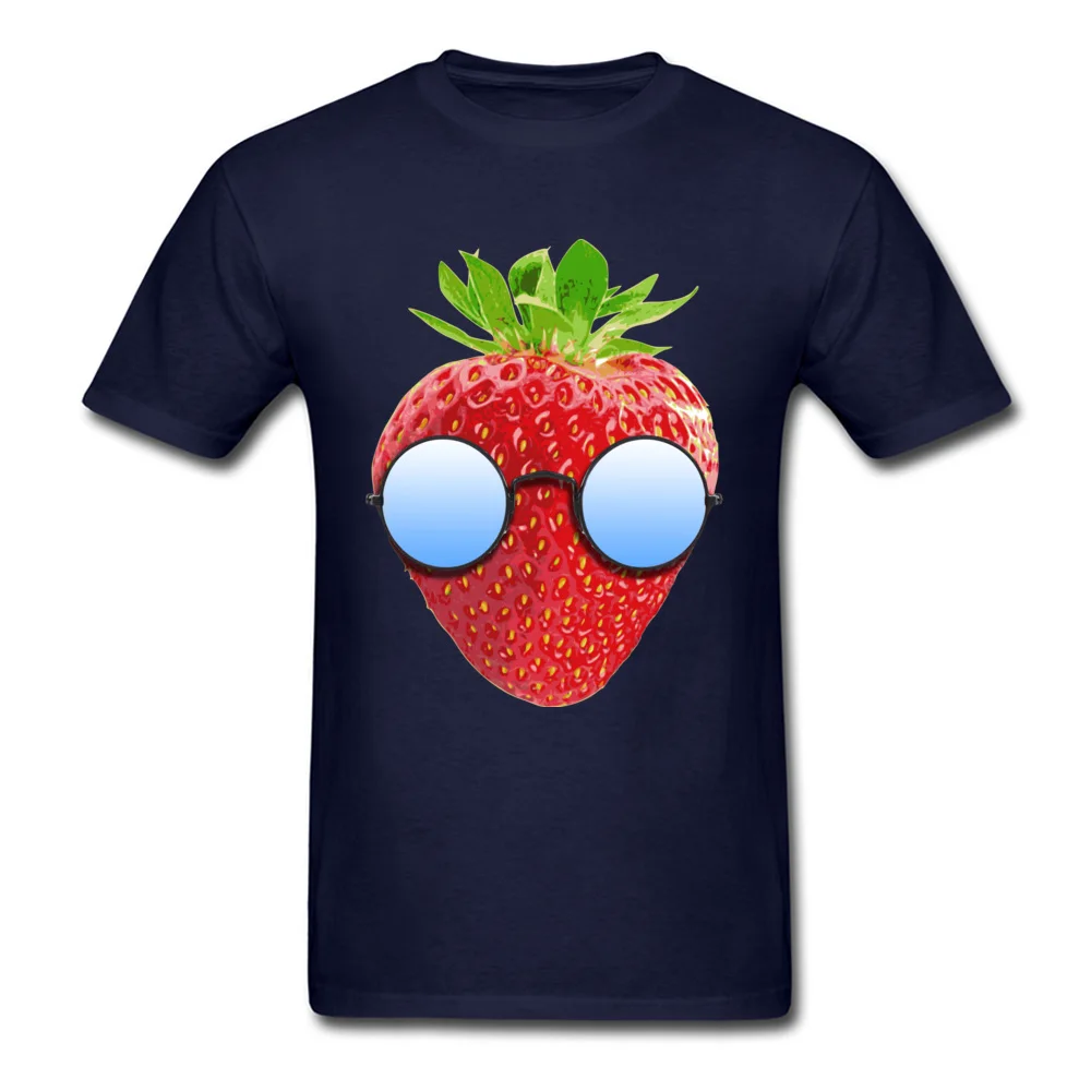 Tops & Tees Cool Strawberry Autumn Rife Cool Short Sleeve 100% Cotton Round Neck Mens T-Shirt Cool Sweatshirts Cool Strawberry navy