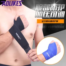 Дропшиппинг Регулируемая запястье Поддержка спортивный браслет тренажерный зал Фитнес наручные Поддержка ремни Обертывания Бинты Training силы безопасности группы