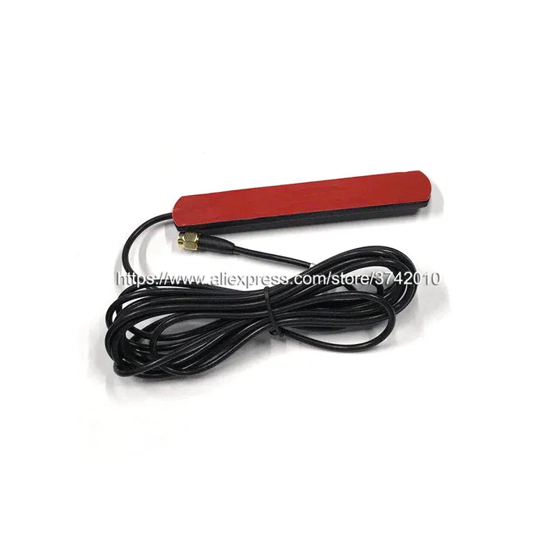 Антенна патч 4dBi GSM GPRS 800 2100 МГц RG174 3M SMA Male|Антенны для связи| |