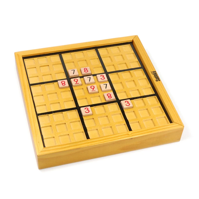 

Kids Toys also for Adult Logical Thinking Sudoku Puzzle Wooden toys