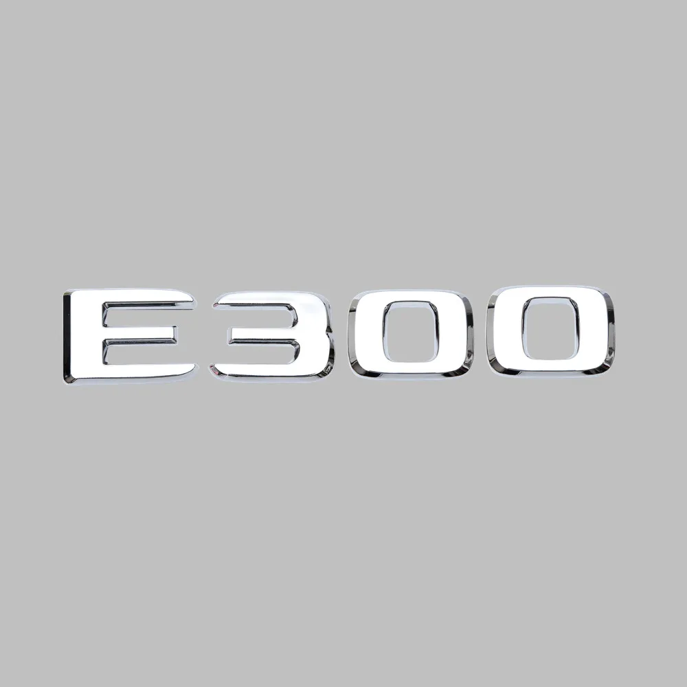 3D металлическая наклейка на багажник автомобиля для Mercedes Benz E Class E450 E400 E180 E320 E200 E220