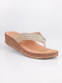 

LINA flip flops wedge