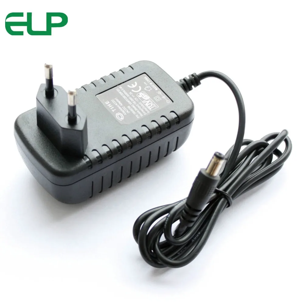 

EU plug in DC 12V 2A Switching Power Supply 5.5 x 2.1mm Converter Adapter for cctv ip camera