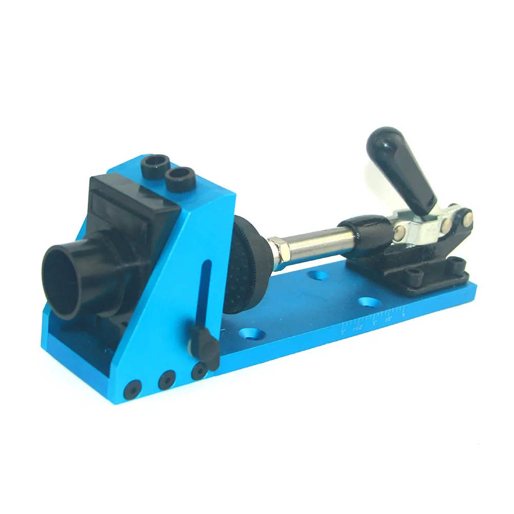 

Woodworking Tool Pocket Hole Jig Woodwork Guide With Toggle Clamp High Quality For Doing Home Repairs