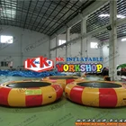 ✔ 0.9mmPVC Надувной Водный Батут Водяная перемычка кровать Прыгает Батут ①