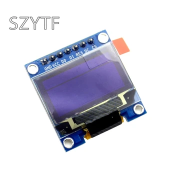 

0.96 inch OLED display 12864 LCD blue and yellow screen serial screen display oled module 7P