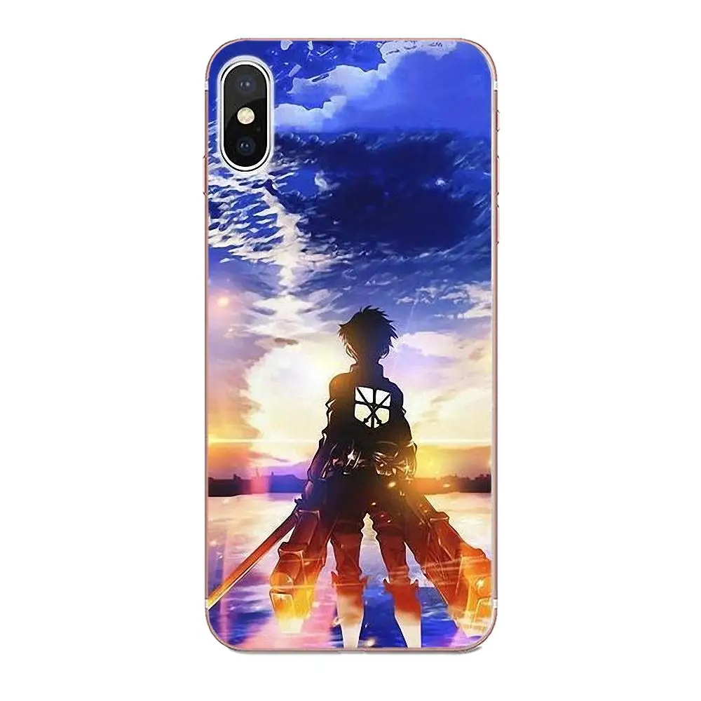 Мягкий чехол для мобильного телефона аниме атака на титанов Galaxy J1 J2 J3 J330 J4 J5 J6 J7 J730