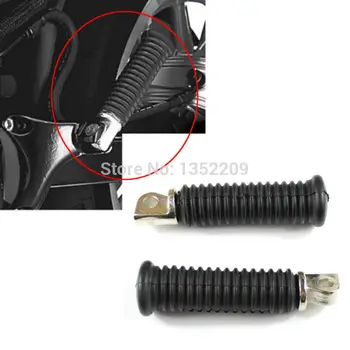 

Motorcycle Passenger Rear Foot pegs Pedals Fits For Harley Sportster Iron 1200 883 2004-2013