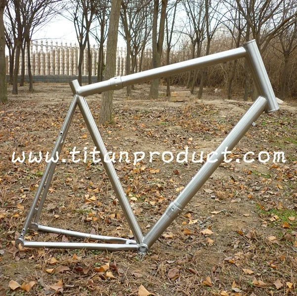 Титановая рама велосипеда дорожная с S & соединителем|titanium bike frame|road framebike frame |