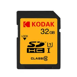 Kodak sd-карта U1 16 ГБ 32 ГБ флеш-карта памяти класс 10 высокая скорость Tarjeta SD для цифровой зеркальной камеры