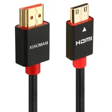 Mini HDMI to HDMI Cable High Speed 4K 1080P Full HD Support Tablet Camera Camcorder MP4 DVD 1m 2m 3m 5m Mini HDMI Cable Adapter Mini HDMI to HDMI Cable High Speed 4K 1080P Full HD Support Tablet Camera Camcorder MP4 DVD 1m 2m 3m 5m Mini HDMI Cable Adapter