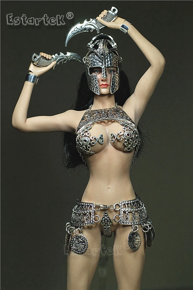 

Estartek WJ066 1/6 Customized Sexy Female Sparta Soldier Set for 12" Phicen Tbleague Jiaoudoll Female Action Figure DIY