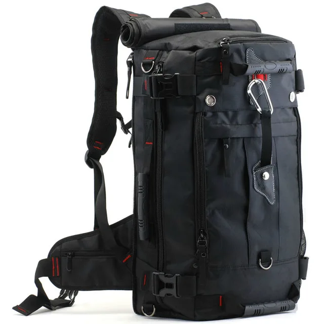 New fashion travel male backpack, big size nylon bag, military hiking ...