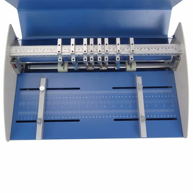 1pc Blue 18 Inch 460mm Electric Creaser Scorer Perforator 3 In1 Combo Paper  Creasing Perforating 3 Function Machine 110/220v - Tool Parts - AliExpress