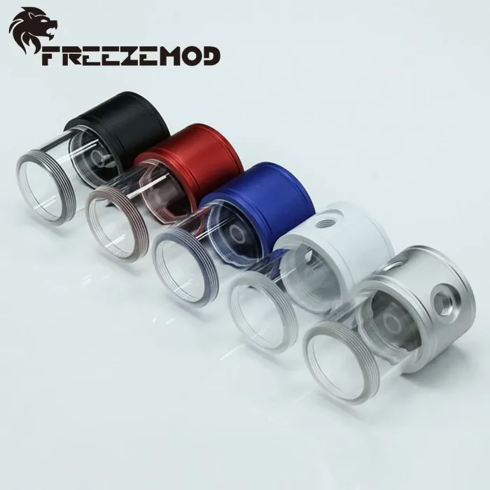 FREEZEMOD 86 мм цилиндрический резервуар для воды OD50mm компьютер водяного охлаждения PM6